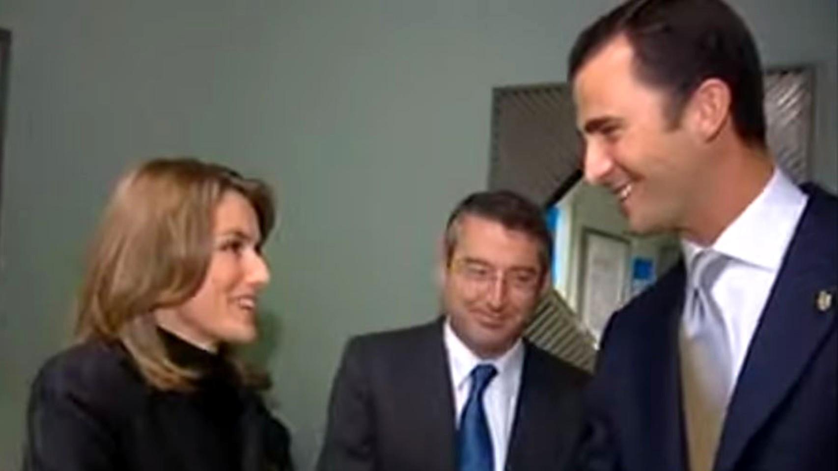 Felipe y Letizia en octubre de 2023 en Oviedo.