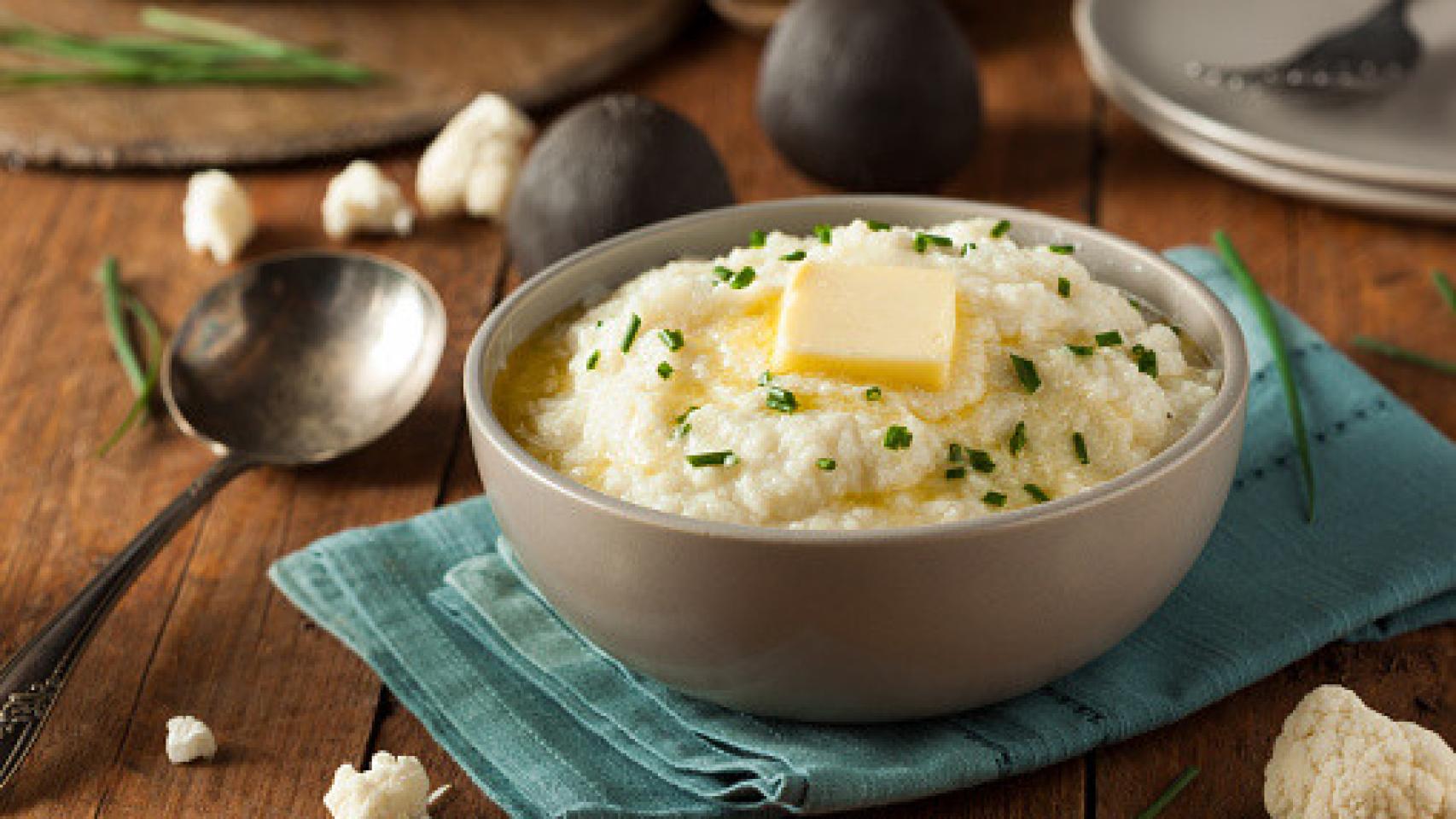 Puré de coliflor