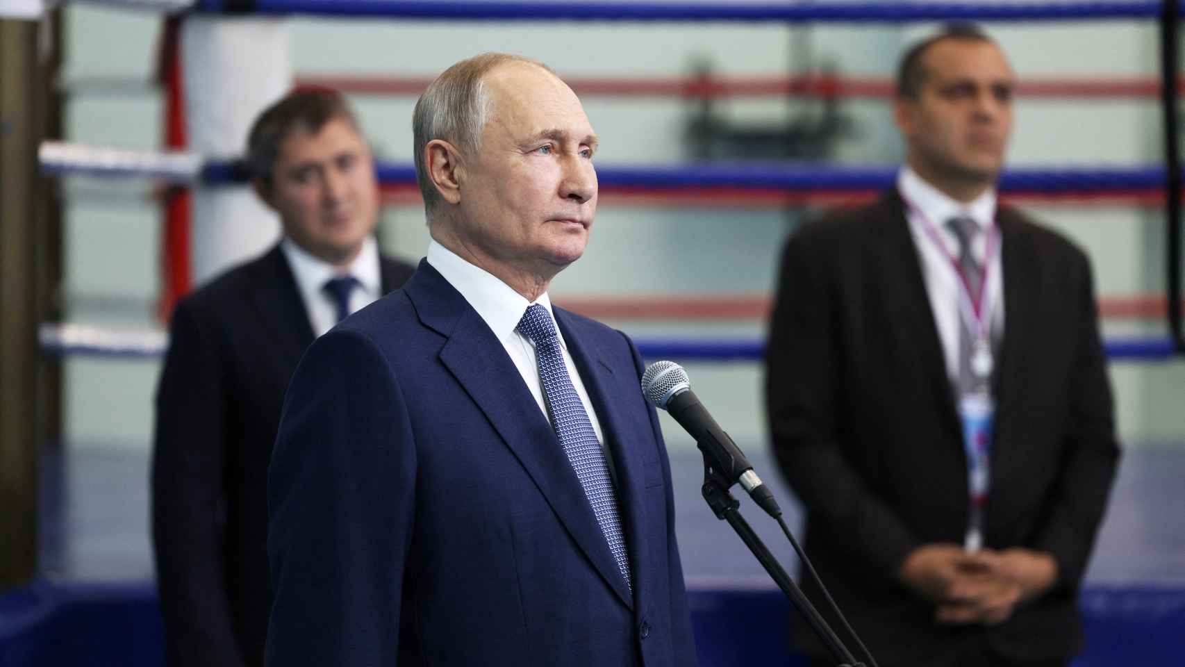 Vladimir Putin, durante un instante del acto en Perm.