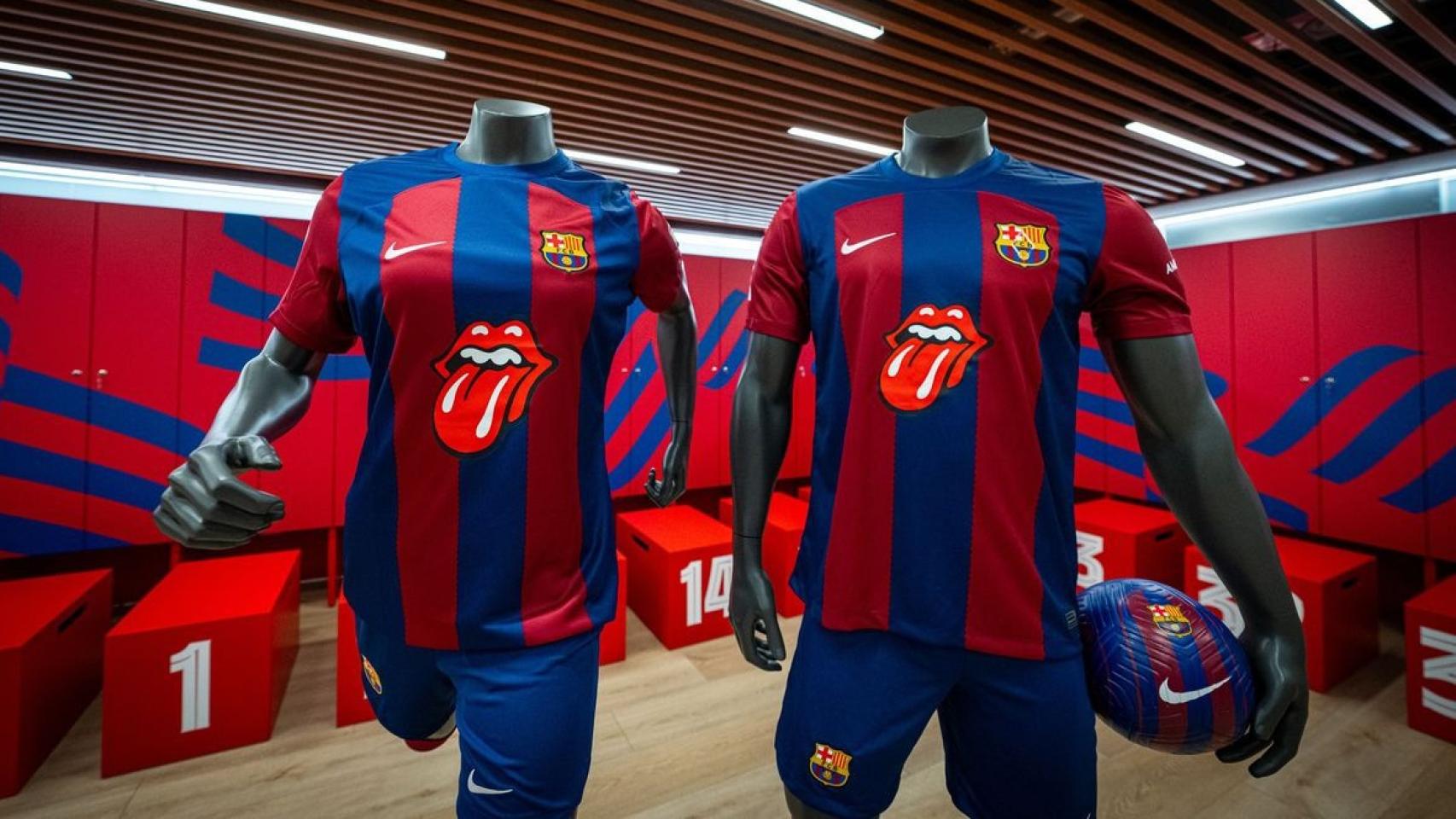 Cuándo comprar la camiseta del Barcelona con los Rolling Stones que se  llevará en el Clásico?