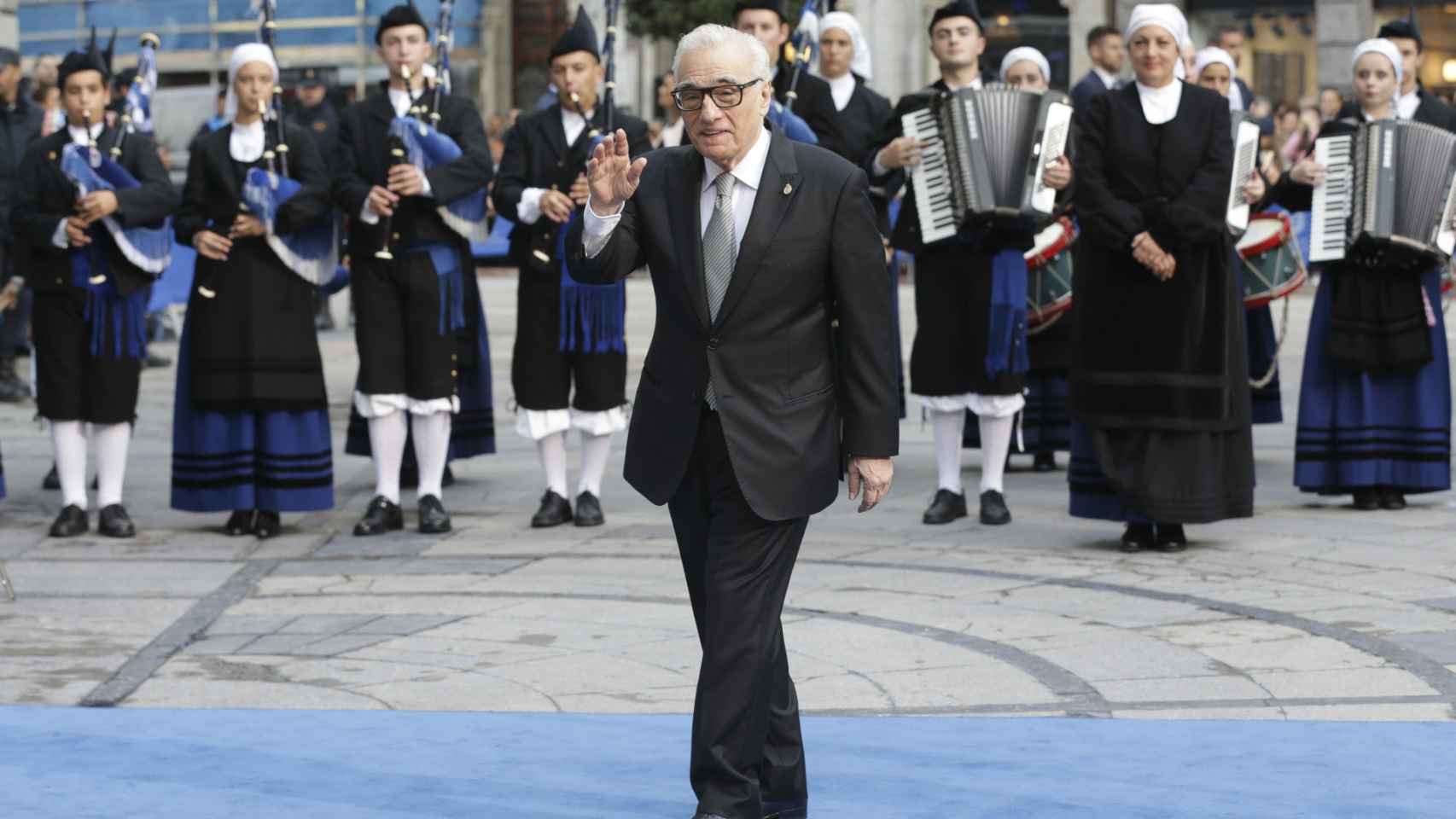 Martin Scorsese en Oviedo, en 2018.