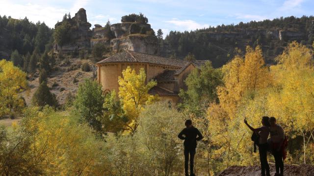 Imagen del Cañón del Río Lobos, en la provincia de Soria.