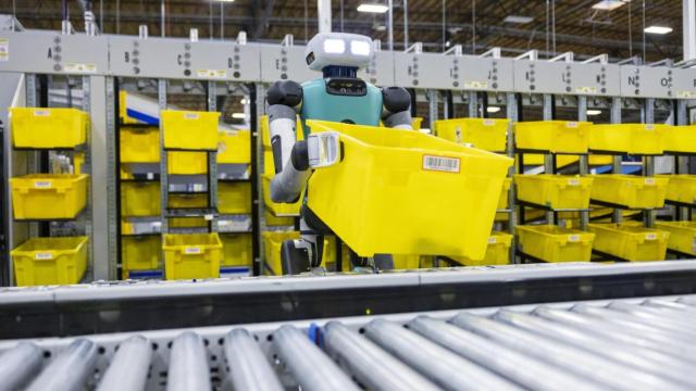 El robot humanoide Digit de Amazon.