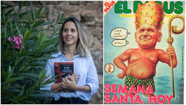 María Iranzo, la periodista e investigadora que ha publicado un libro sobre 'El Papus'. EE