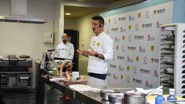 'Showcooking del chef Miguel Cobo