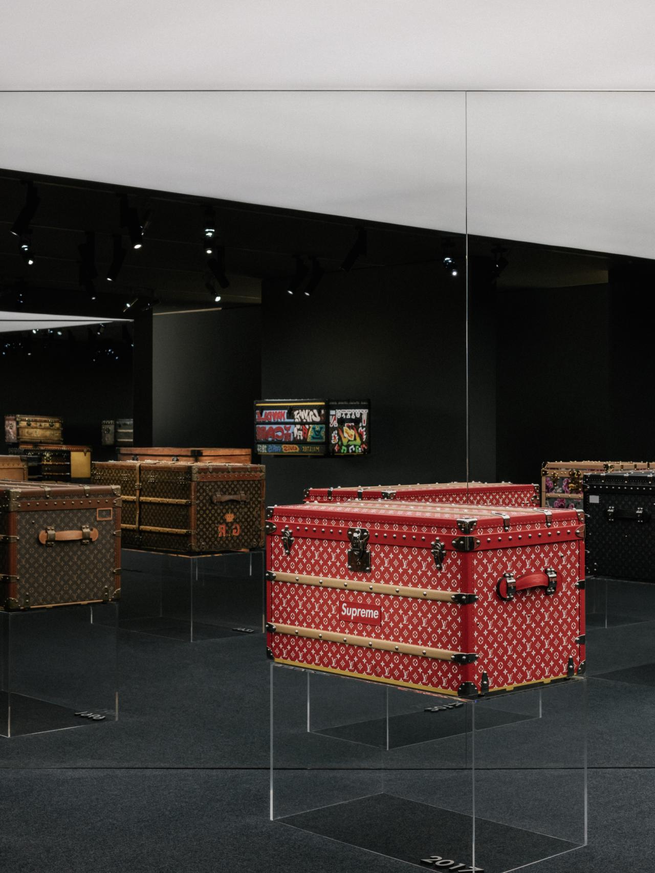 Detalle de la exposición 'La Malle Courrier'.
