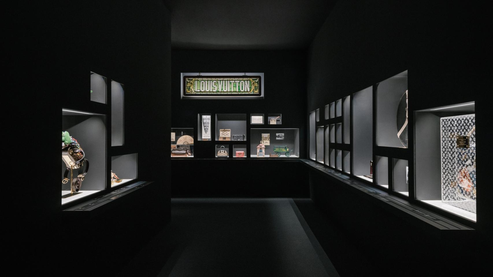 Detalle de la exposición 'La Malle Courrier'.