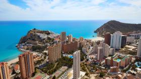 Vistas de Benidorm.