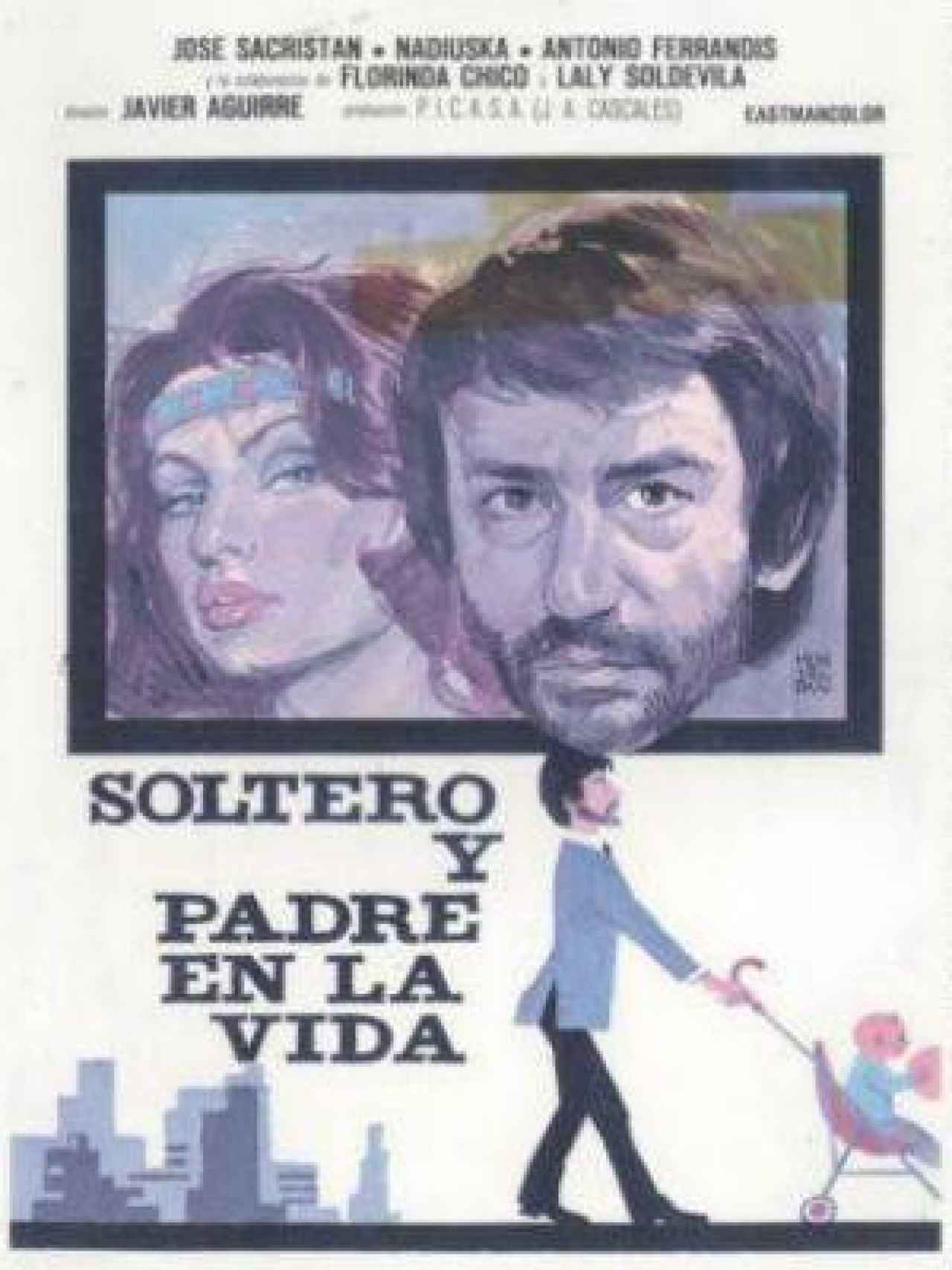 Cartel de la película 'Soltero y padre en la vida'