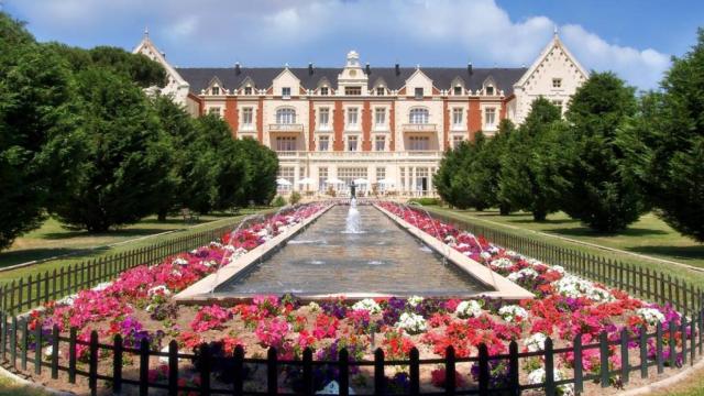 Imagen del balneario de Medina del Campo donde se alojarán unos 200 inmigrantes.