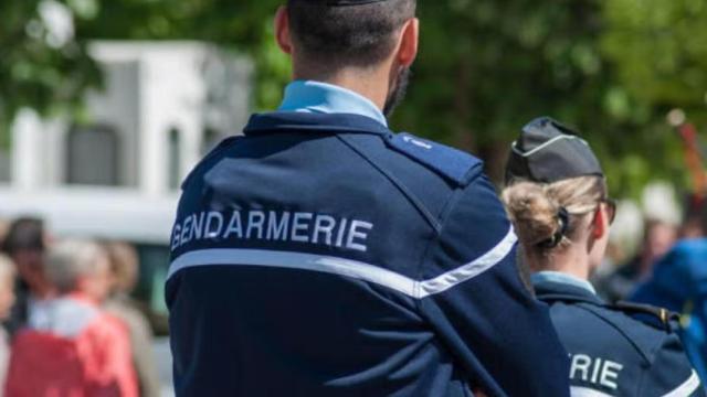 Imagen de archivo de un gendarme