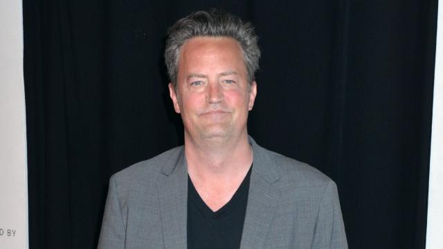 El actor Matthew Perry.