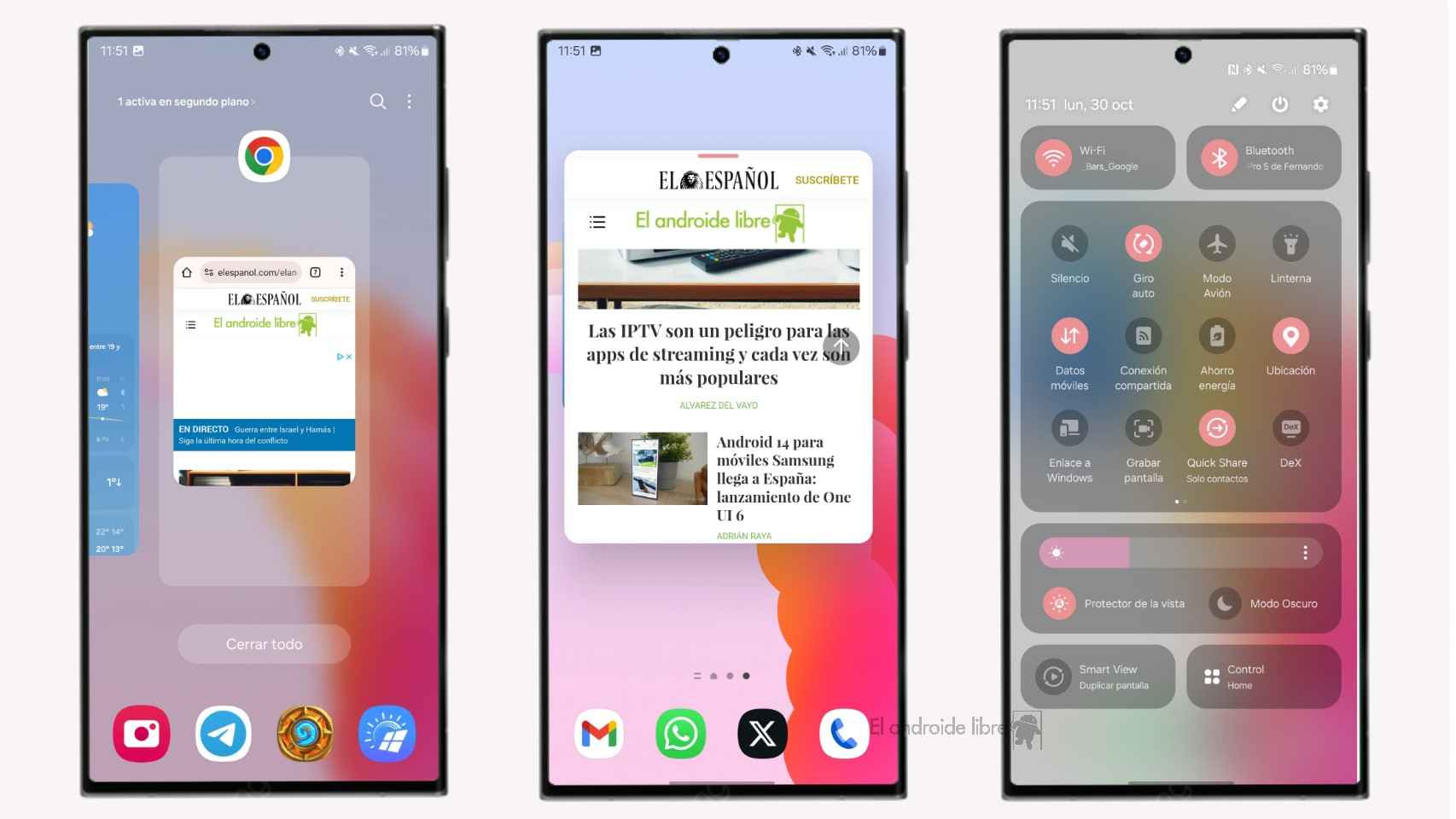 Uno de los móviles más populares de Samsung recibe Android 14 con One UI 6