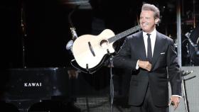 El cantante Luis Miguel en su último concierto en Madrid.