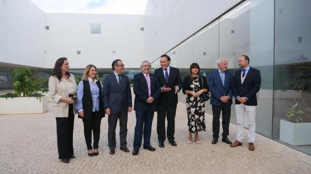 Un momento de la inauguración de la Facultad de Psicología y Logopedia de la UMA