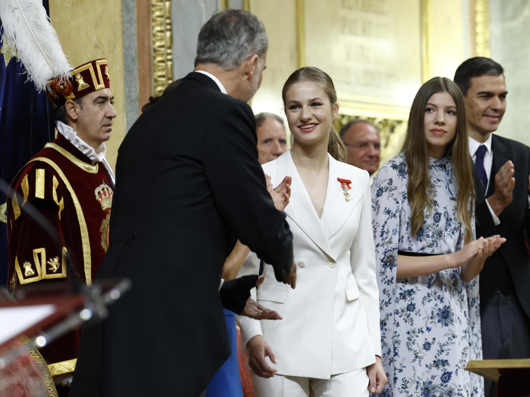 El significado del traje blanco de Leonor en su juramento