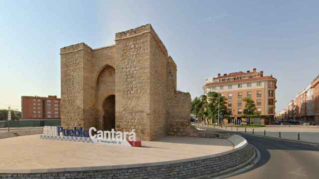 Puerta de Toledo de Ciudad Real. Foto: Google Maps.