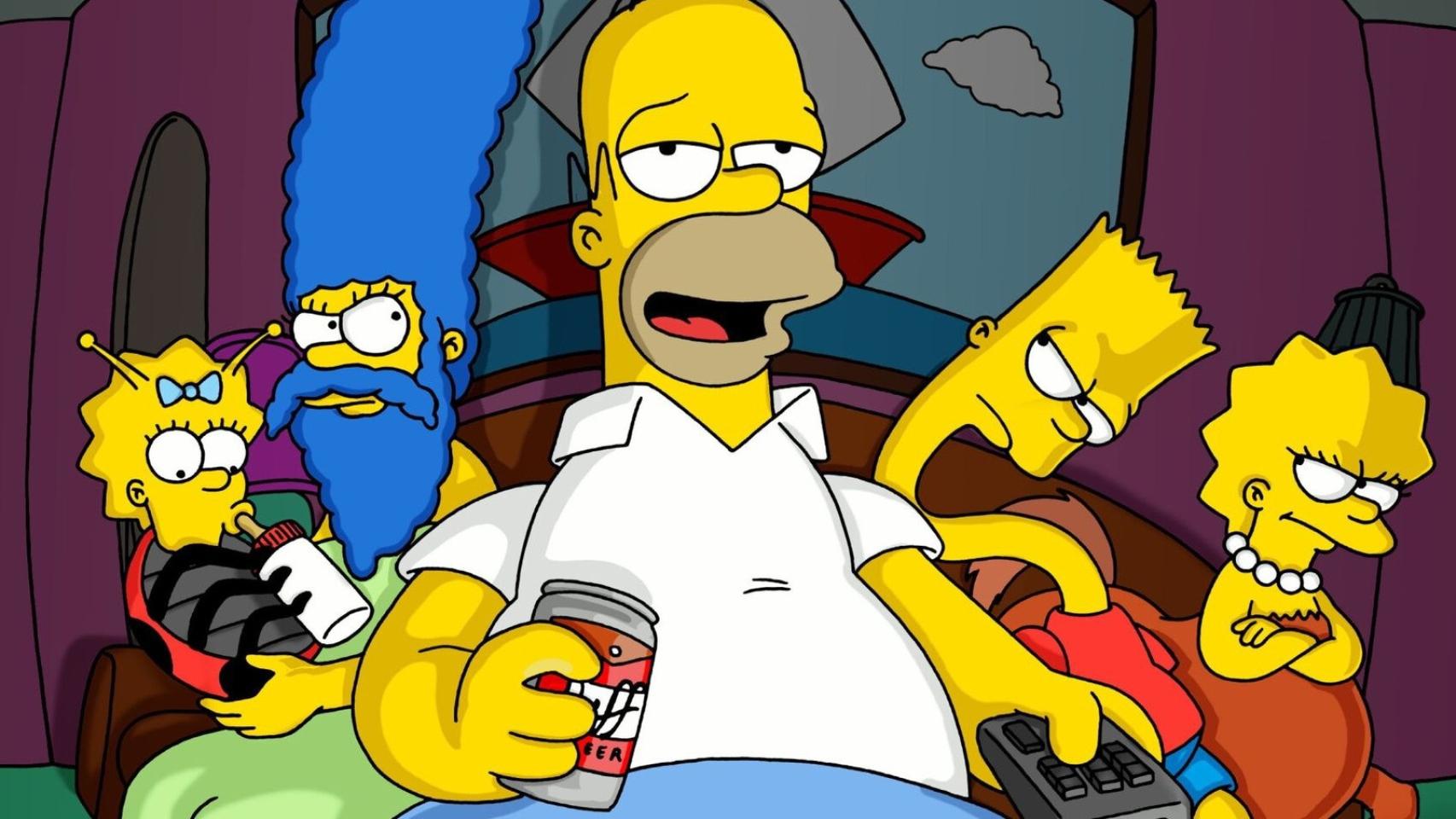 Los Simpson': así fue el divertido cameo que hizo Matthew Perry en un  especial de Halloween