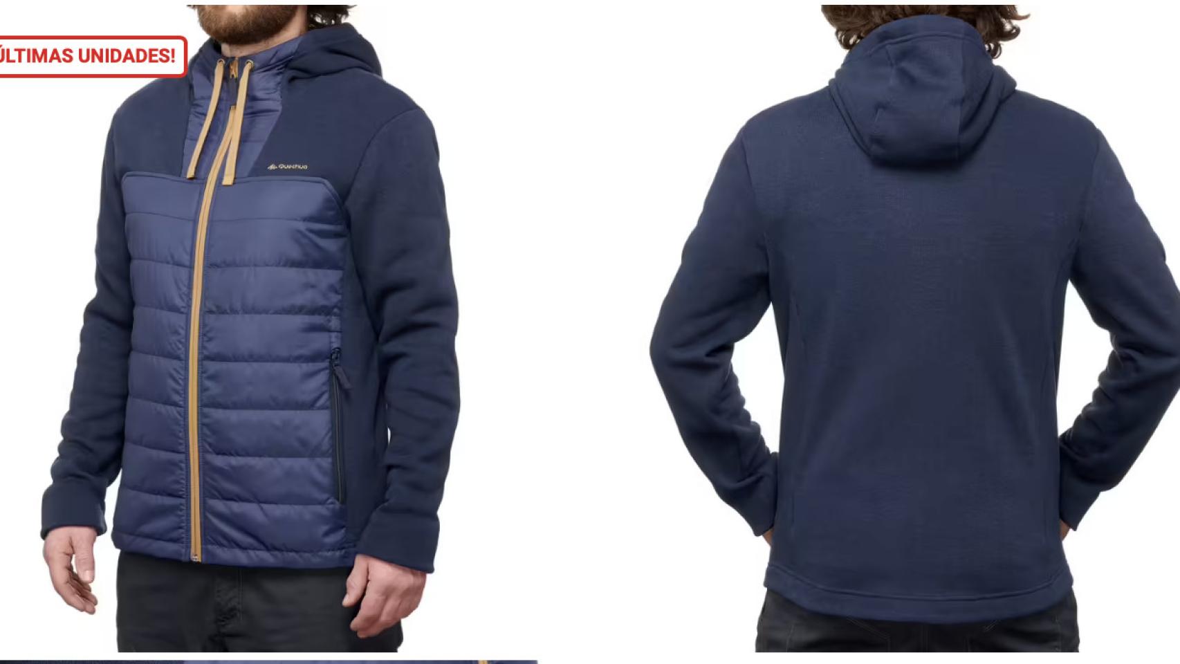 La chaqueta polar de Decathlon más usada en invierno: tan suave y calentita  como una manta