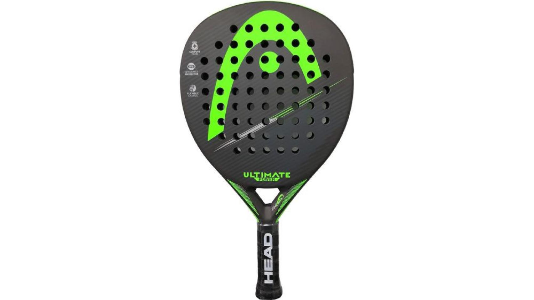 Plataforma de tenis pala Pro de fibra de carbono de potencia ligera para  palas