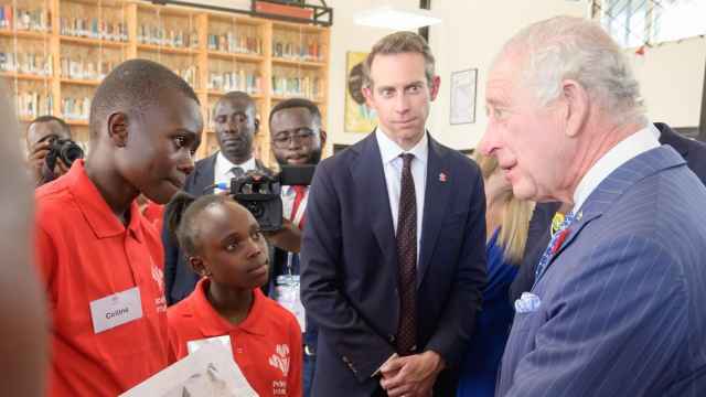 El rey Carlos III en Nairobi.
