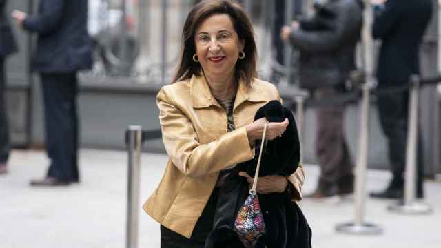 La ministra de Defensa en funciones, Margarita Robles, este pasado martes.