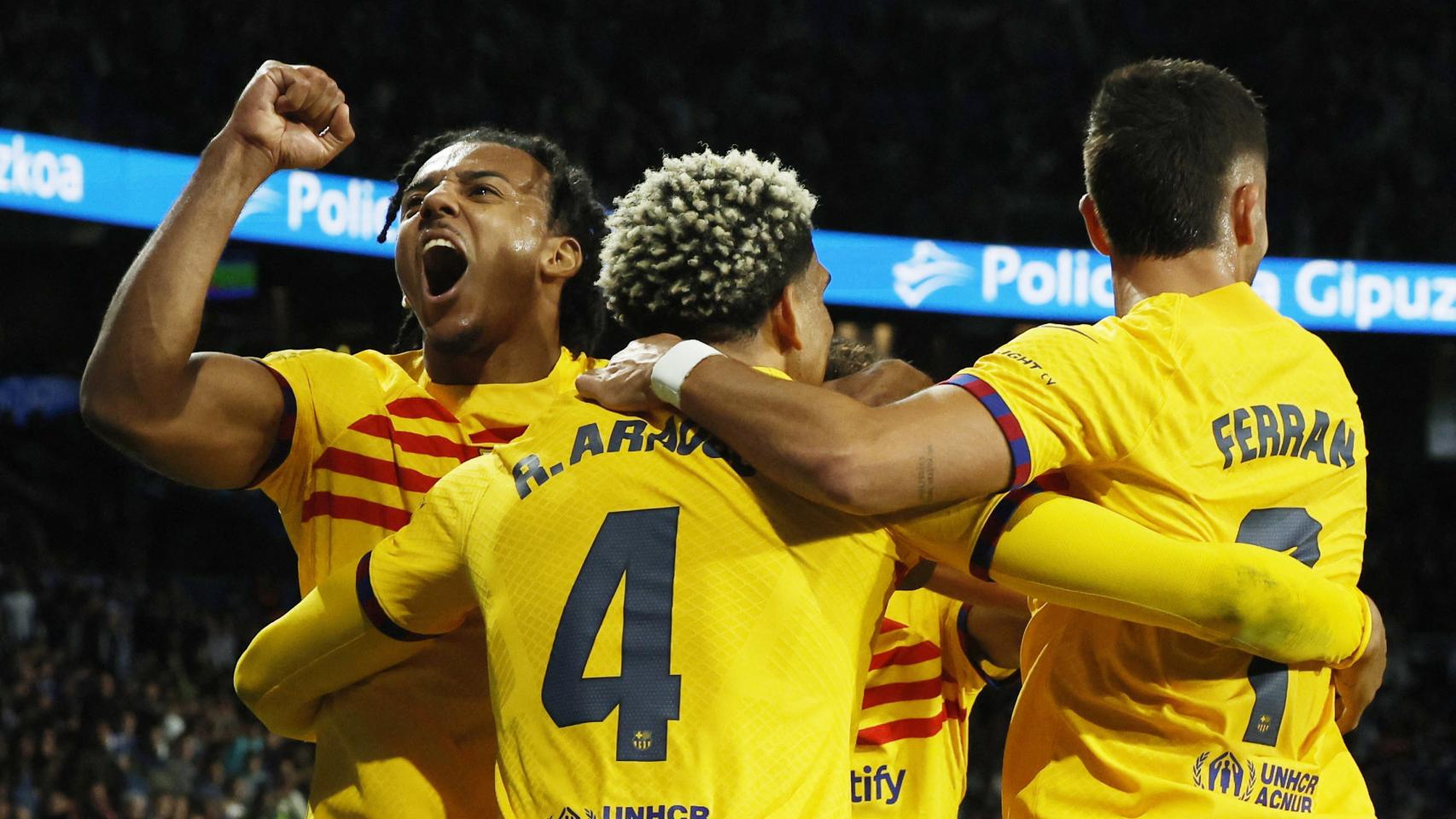 Real Sociedad - Barcelona, fútbol en directo: Araujo da el triunfo