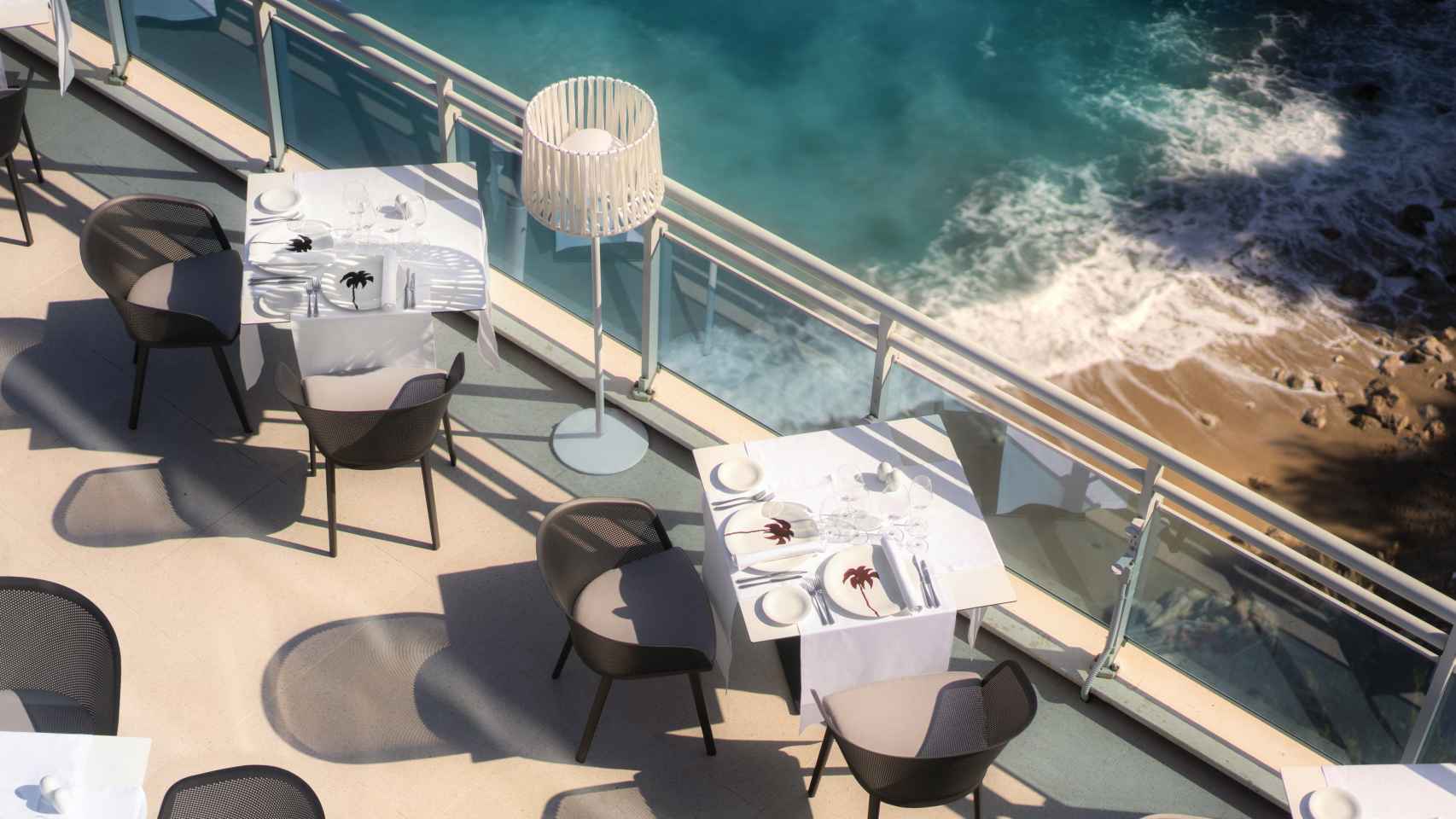 Las vistas desde el restaurante Vapor en el Hotel Bellevue, Dubrovnik