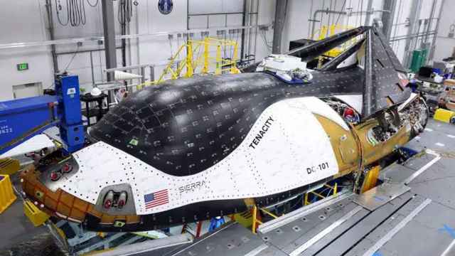 El avión Dream Chaser 'Tenacity' de Sierra Space.