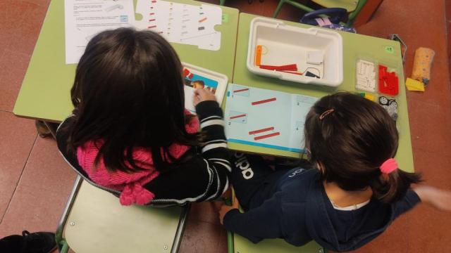 Alumnas durante el desarrollo de Aquae STEM en el curso pasado.