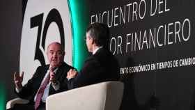 Luis de Guindos, vicepresidente del BCE, participa en el Encuentro del Sector Financiero de Deloitte.