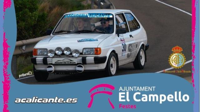 El cartel de la jornada de coches históricos.