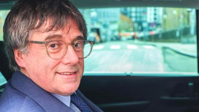 Carles Puigdemont este jueves en Bruselas.