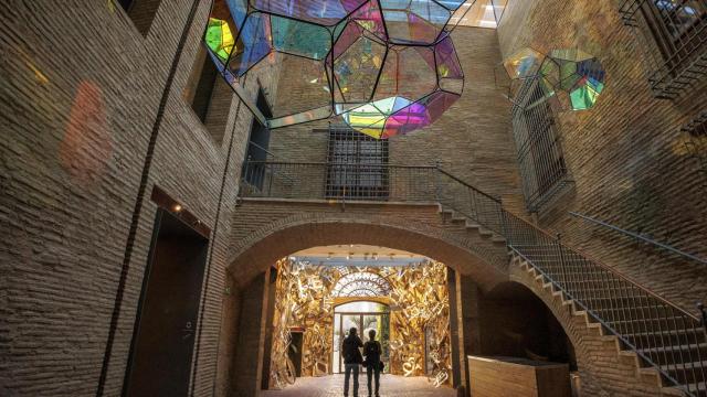 El Centro de Arte Hortensia Herrero situado en el antiguo Palacio de Valeriola de Valencia