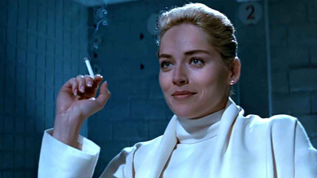 Fotograma de la película 'Instinto Básico' con Sharon Stone como protagonista.