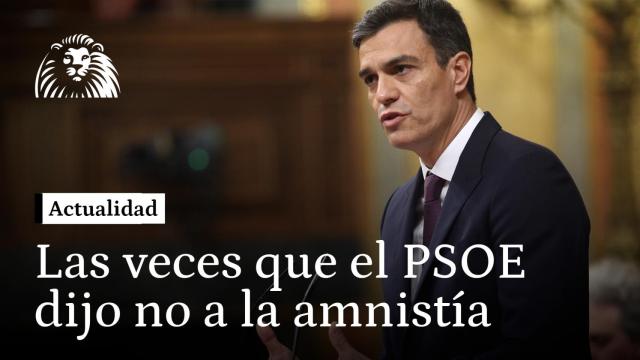 Todas las veces que el PSOE dijo que la amnistía era inconstitucional