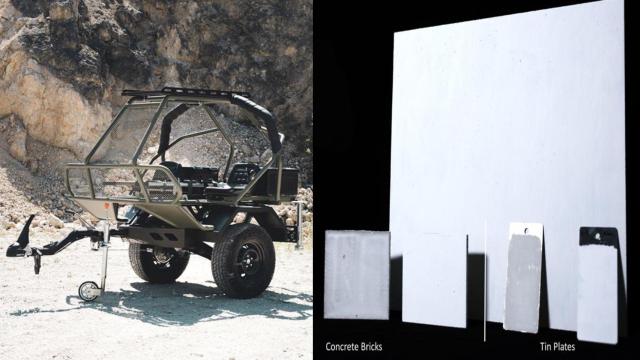 The Life Chariot (izqda) y E-Coating (izqda).