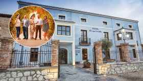 El espectacular hotel El Lagar de Isilla y la familia propietaria