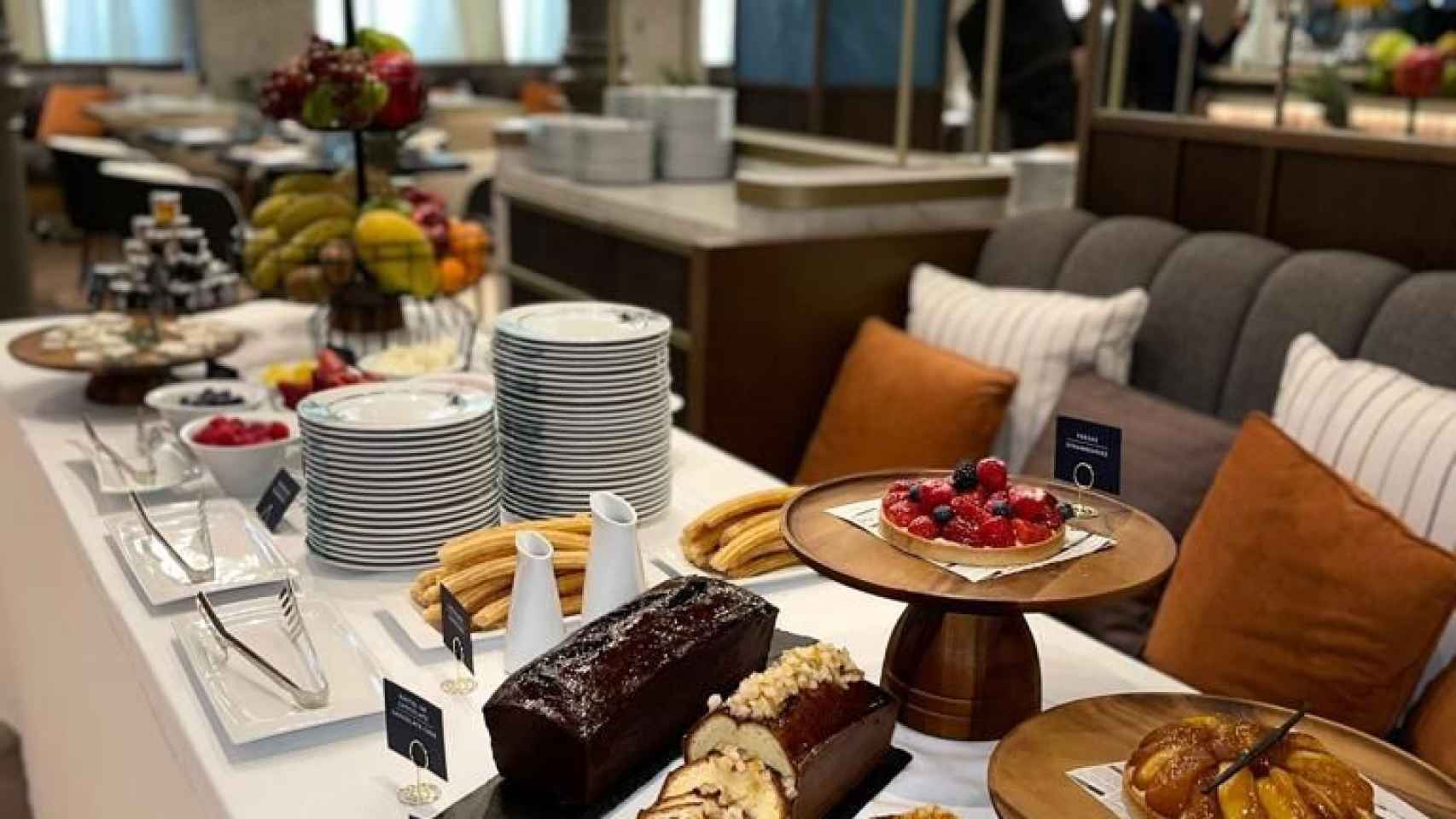 El desayuno en QÚ Marriott