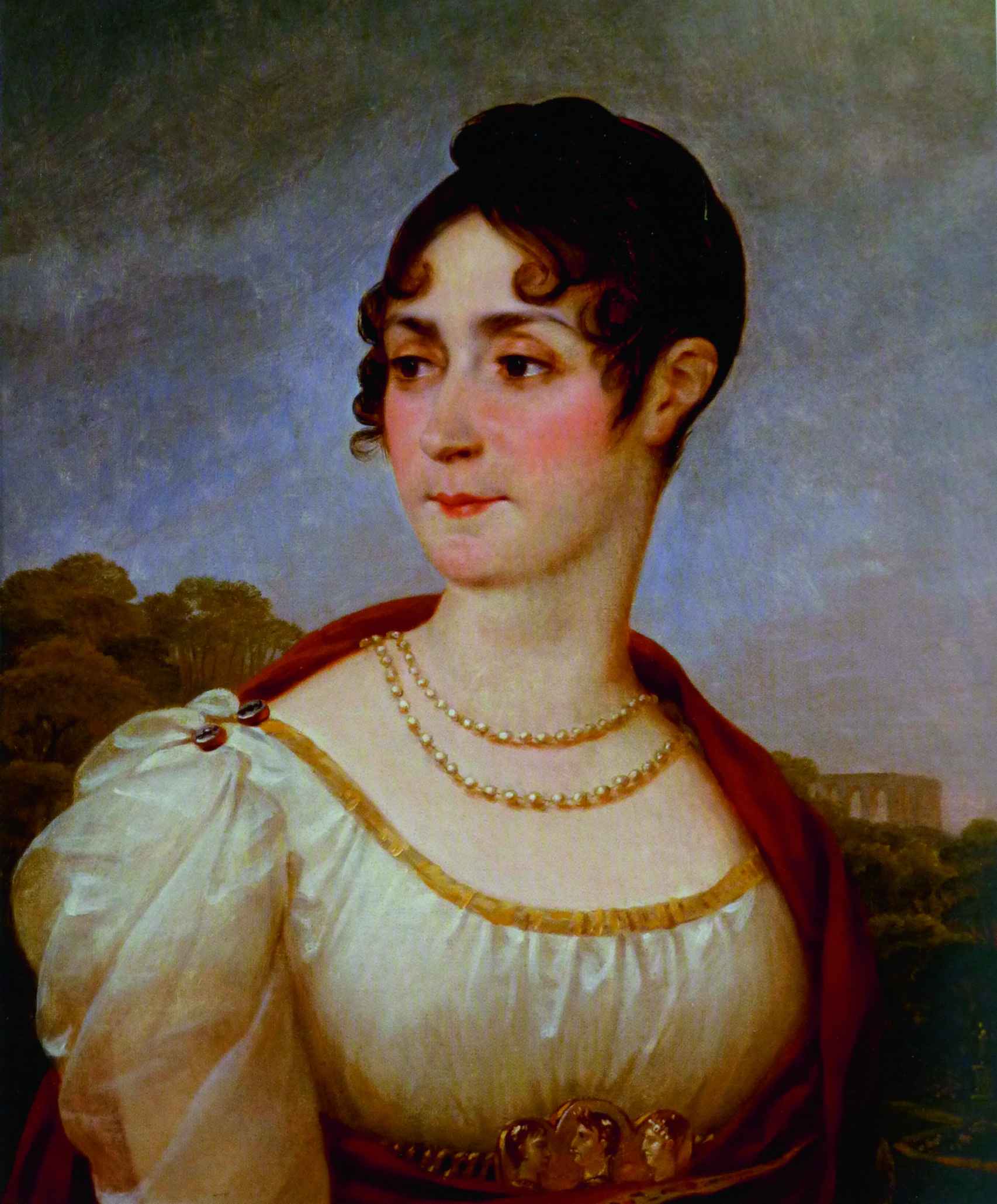 Antoine-Jean Gros: 'Joséphine de Beauharnais'. h. 1809