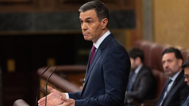 El presidente del Gobierno en funciones y candidato a la reelección, Pedro Sánchez.