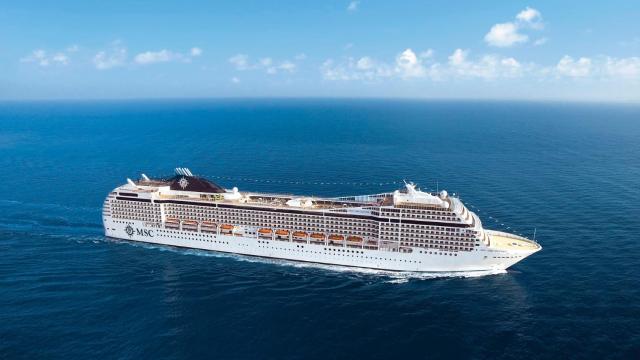 MSC Lírica, en una imagen de la compañía de cruceros.