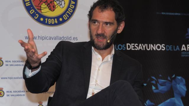 Jorge Garbajosa este jueves en los desayunos de la APDV