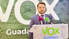 Iván Sánchez, presidente de VOX Guadalajara. Foto: Vox Guadalajara.