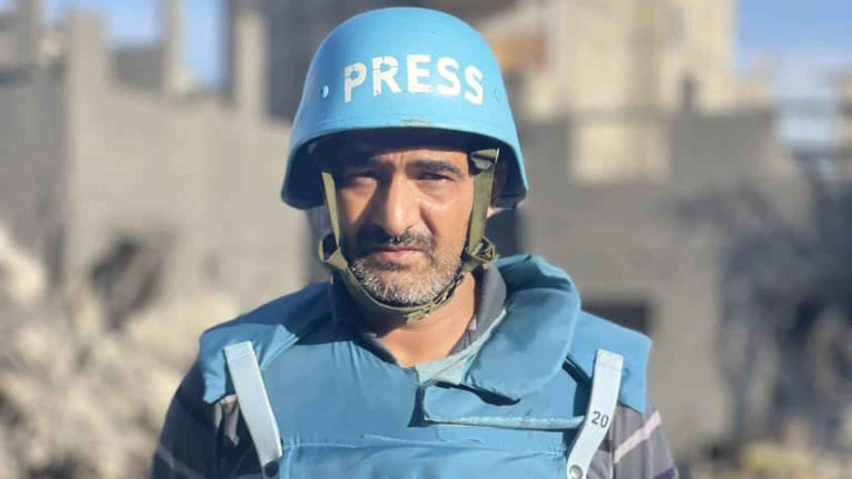 Wissam Abu Zaid, periodista palestino.