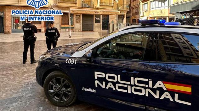 Policía en Elche, en una imagen de archivo.