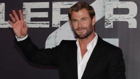 Chris Hemsworth en Madrid.