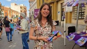 Foto de perfil de X de la portavoz del Grupo municipal de Podemos-IU en Leganés, Alba Pulido.
