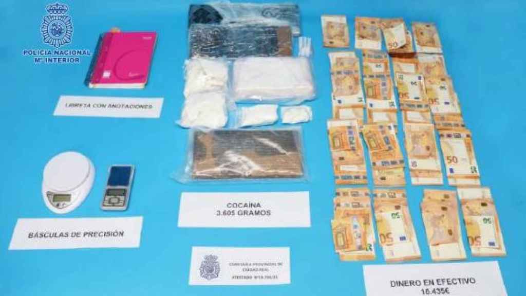 Desarticulan una red que se dedicaba a distribuir cocaína por la provincia de Ciudad Real