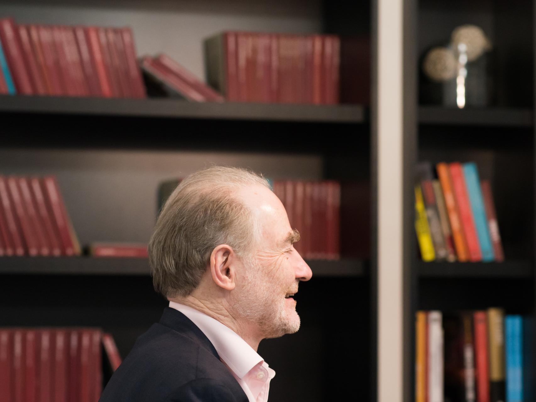 Timothy Garton Ash, en las oficinas de Penguin Random House en Madrid.